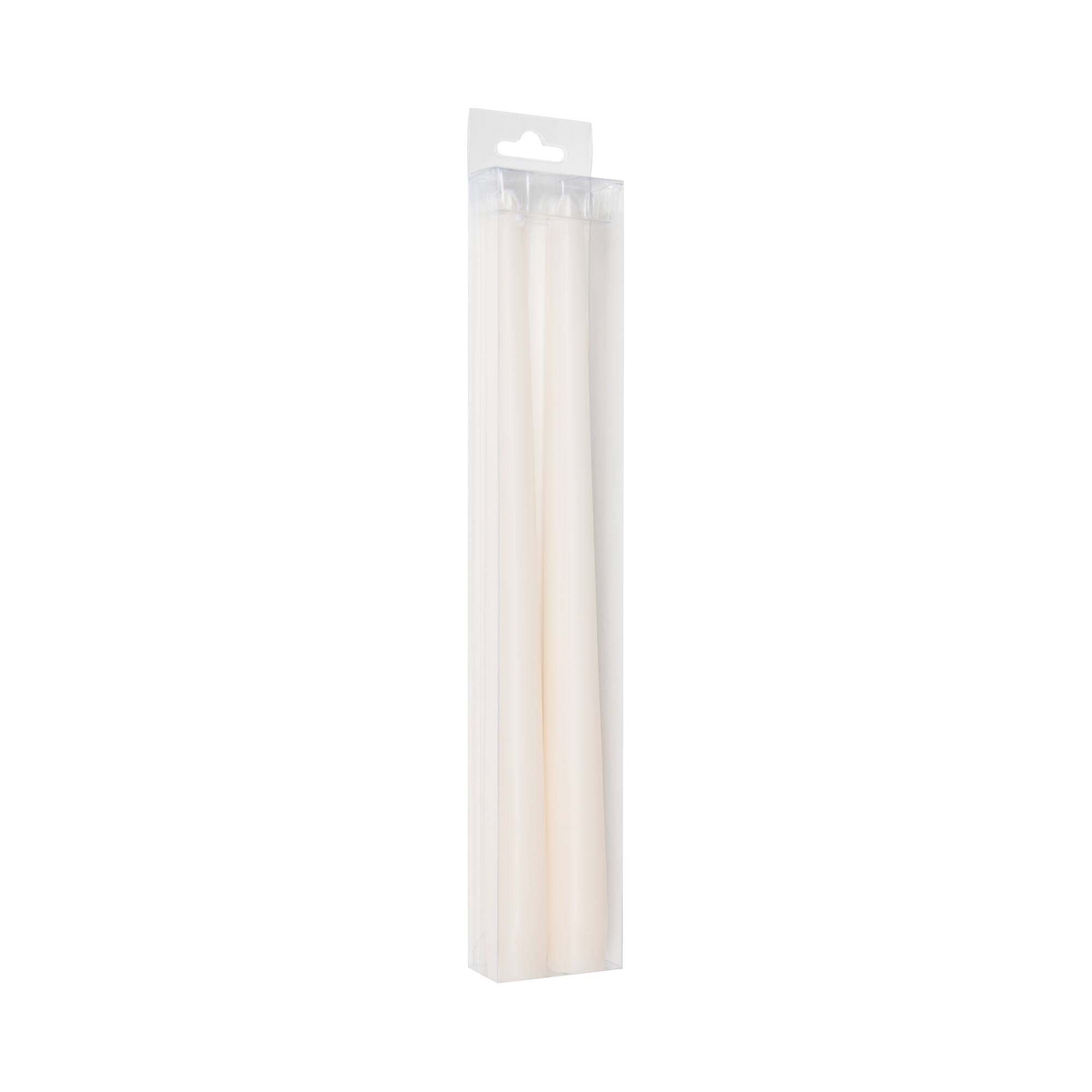10" Unscented Taper Candles